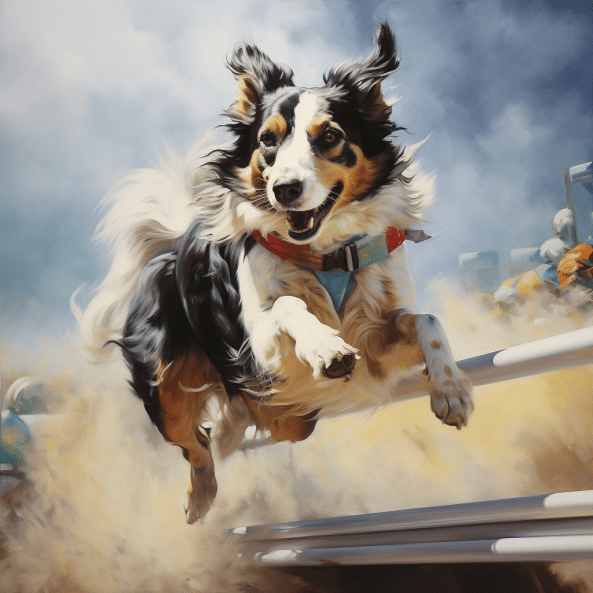 Dogs in Equestrian Sports