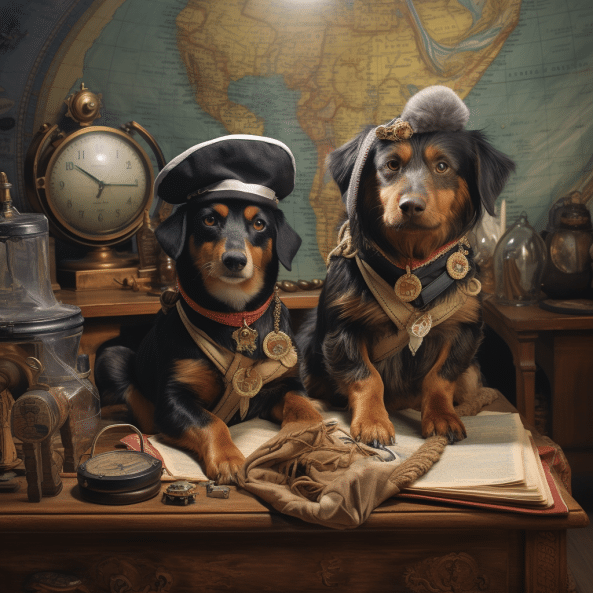 Dogs in Historical Exploration