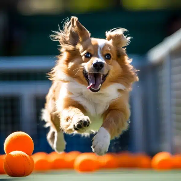 Flyball Racing For Dogs