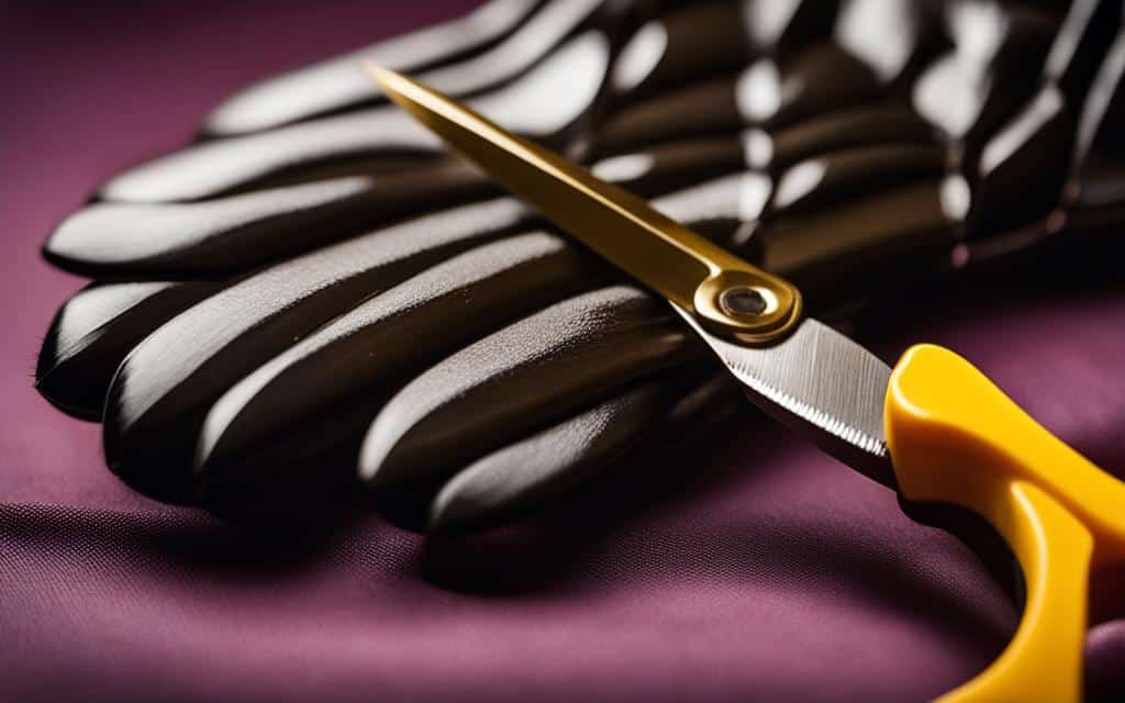 Paw hair trimming Paw hair trimming