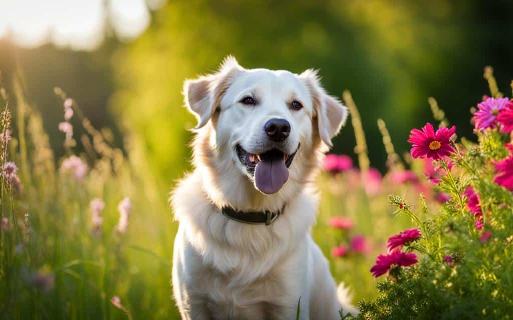 Pleasant scents for dogs