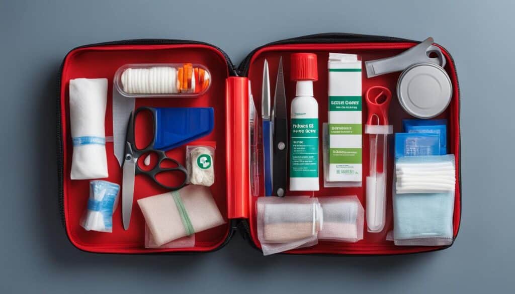 Essential dog first aid items