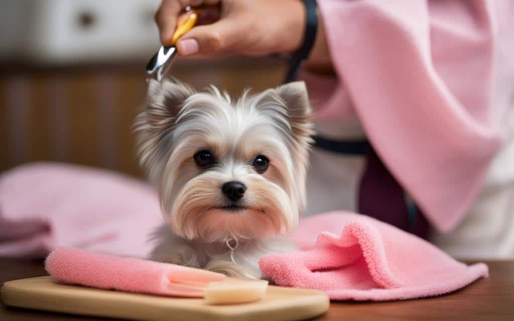 Toy breed paw care Toy breed paw care