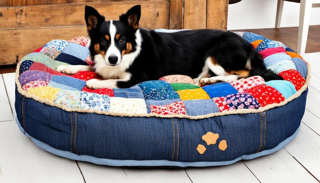 creative DIY dog bed