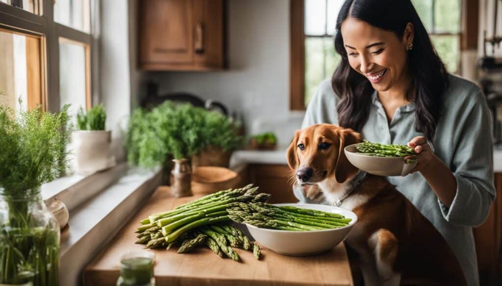 safe ways to feed dogs asparagus