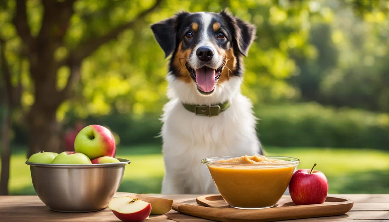 Picture of Applesauce: A Healthy Treat for Dogs