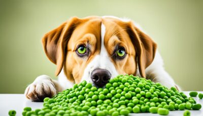 can dogs have green peas