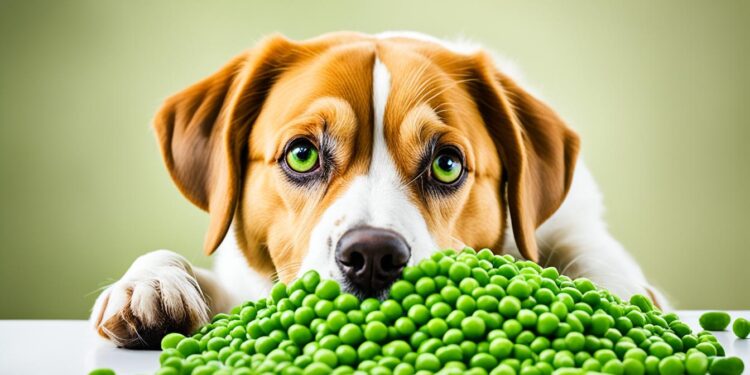 can dogs have green peas