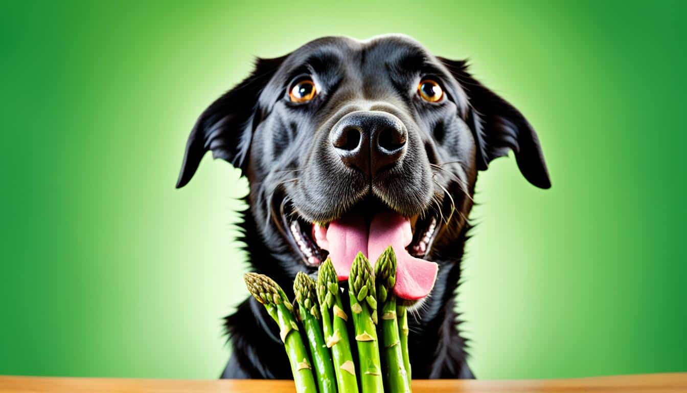 Image showcasing Cooked Asparagus for Dogs: Health Benefits